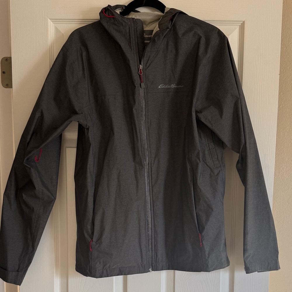 Eddie Bauer Gray Raincoat
